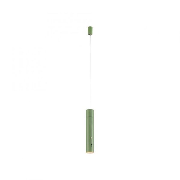 LED Akku Suspension Vert Métal Touch Variation 3000 K