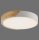 Lampe de plafonnier ronde LED bois Ø32 cm blanc naturel 2520 lm
