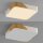 Plafonnier LED Bois L:32 cm Blanc Naturel 3000 K