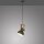 Suspension flexible Noir Bois Métal E27 L:26 cm