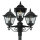 Candélabre Noir 227cm de haut Rustique LEADWORTH