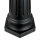 Candélabre Noir 227cm de haut Rustique LEADWORTH