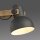 Suspension bois métal E27 96 cm 3-flamme flexible