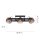 Spot de plafond verre métal E27 90 cm 3-flamme orientable