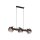 Blendarme Lampe à suspendre verre métal E27 90 cm orientable