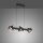 Blendarme Lampe à suspendre verre métal E27 90 cm orientable