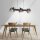 Blendarme Lampe à suspendre verre métal E27 90 cm orientable