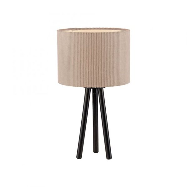 Blendarme Lampe de table Tripod Abat-jour en tissu E27 46 cm