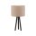 Blendarme Lampe de table Tripod Abat-jour en tissu E27 46 cm