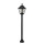 Lampe dallée noire résistante aux intempéries H:109cm LEADWORTH