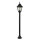 Lampe dallée noire résistante aux intempéries H:109cm LEADWORTH