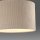 Lampe de plafonnier en tissu beige E27 Ø35 cm confortable et peu éblouissant