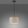 Tissu Lampe à suspendre anti-éblouissement Beige E27 Ø45 cm confortable