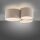 Lampe de plafonnier confortable Beige E27 L:70 cm 3-flmg faible éblouissement