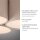 Lampe de plafonnier confortable Beige E27 L:70 cm 3-flmg faible éblouissement