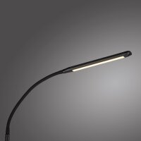 Lampadaire LED Métal Noir Touch 125 cm...