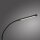Lampadaire LED Métal Noir Touch 125 cm réglable