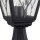 Lampe de jardin Debout Noir H:44cm Rustique Extérieur