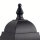 Lampe de jardin Debout Noir H:44cm Rustique Extérieur
