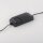 Lampadaire LED à intensité variable 144 cm 3000 lm noir laiton