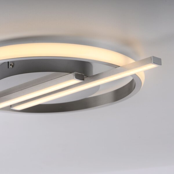 Lampe de plafonnier LED Moderne en acier L:42 cm 2100 lm dimmable