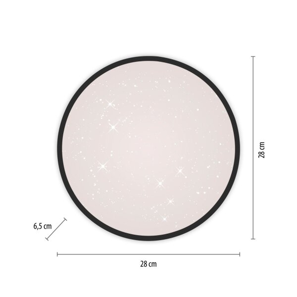 Plafonnier LED Ciel étoilé 1380 lm 3000 K dimmable