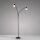 Lampadaire flexible verre métal 170 cm incl E14 3000 K