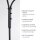 Lampadaire flexible verre métal 170 cm incl E14 3000 K