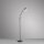 Lampadaire ajustable Abat-jour en verre faible éblouissement incl E14