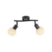 Spot de plafond verre métal 43 cm incl E14 5 W...