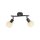 Spot de plafond verre métal 43 cm incl E14 5 W flexible