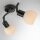 Spot de plafond verre métal 43 cm incl E14 5 W flexible