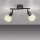 Spot de plafond verre métal 43 cm incl E14 5 W flexible