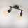 Spot de plafond verre métal 43 cm incl E14 5 W flexible