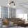 Spot de plafond verre métal 43 cm incl E14 5 W flexible