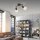 Spot de plafond verre métal 43 cm incl E14 5 W flexible