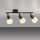 Spot de plafond verre métal incl E14 3000 K flexible