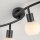 Spot de plafond flexible verre métal incl E14 3000 K