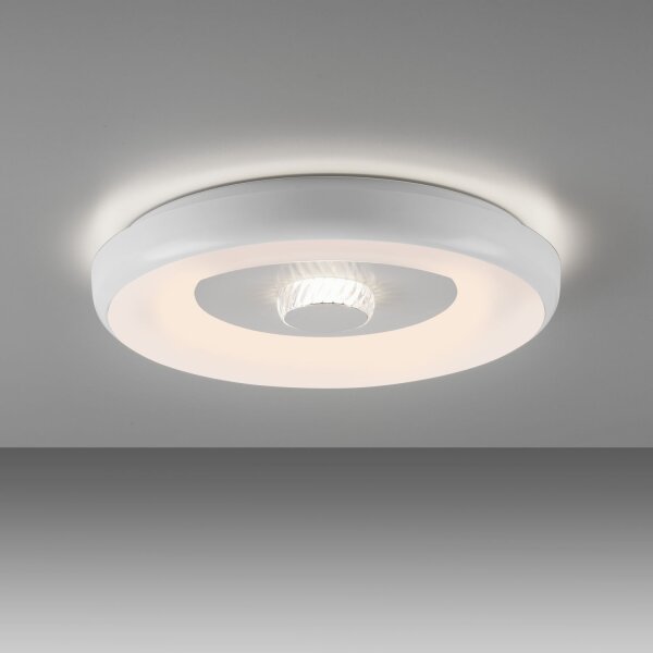 Lampe de plafonnier LED blanc éclairage RGB avec Ø39 cm 2200 lm