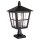 Lampe de jardin noir debout Rustique LUDGER