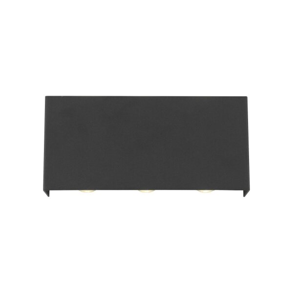 Applique LED anthracite Up Down dimmable L:17 cm 2 W