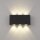 Applique LED anthracite Up Down dimmable L:17 cm 2 W