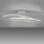 Plafonnier décoratif LED métal blanc 3000 K anneaux