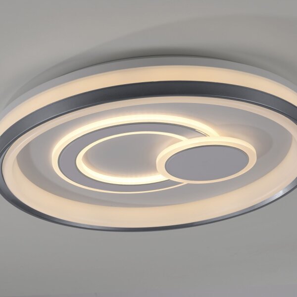 Lampe de plafonnier LED à intensité variable Blanc Ø50 cm rond 3000 K 35 W