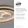 Lampe de plafonnier LED à intensité variable Blanc Ø50 cm rond 3000 K 35 W