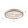 Lampe de plafonnier LED à intensité variable Blanc Ø50 cm rond 3000 K 35 W