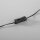LED Lampe de table noir anneau métallique H:25,5 cm 1290 lm