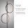 Lampadaire LED Noir Métal Anneaux 151 cm 1290 lm