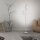 Lampadaire LED Argent Métal Anneaux 151 cm 1290 lm 10 W