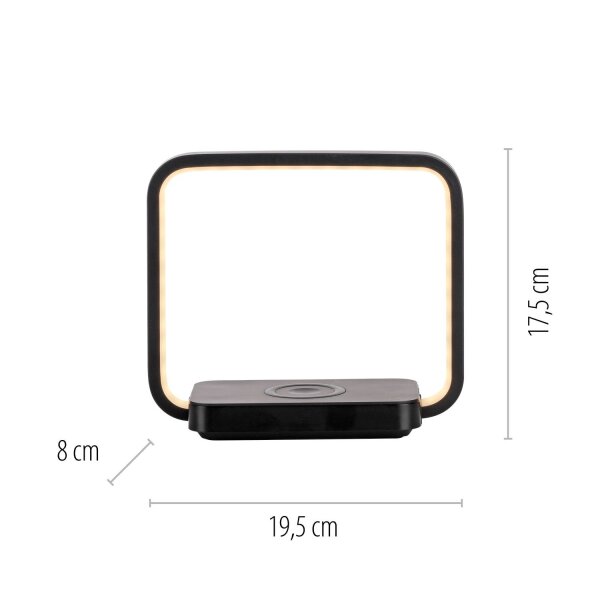 Lampe de table LED à intensité variable Touch 3000 K 2 W Fonction de charge